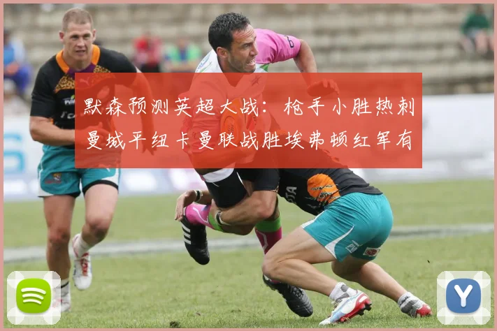 默森预测英超大战：枪手小胜热刺曼城平纽卡曼联战胜埃弗顿红军有望取胜
